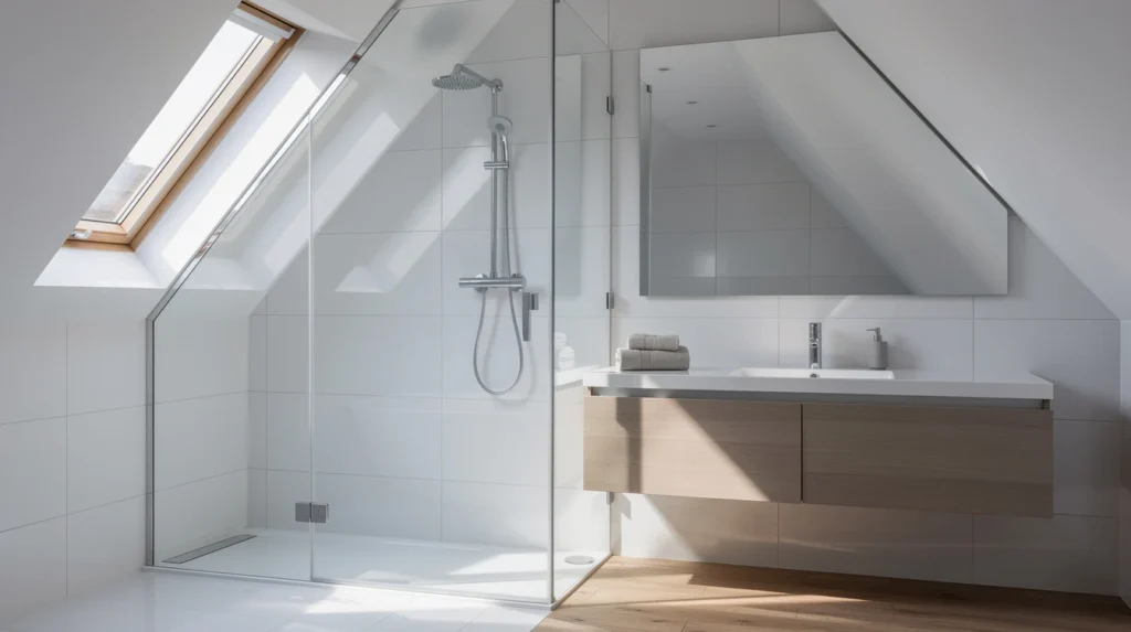 entretenir salle de bain mansardée