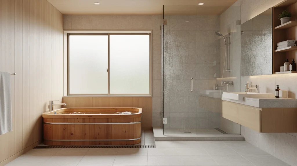 entretien salle de bain japonaise