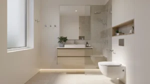 modèle salle de bain toilette