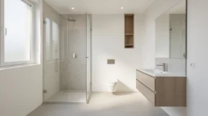 salle de bain wc intégré