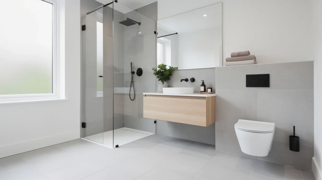 salle de bain wc intégré